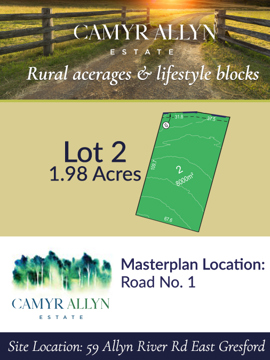 Lot 2 - Camyr Allyn Estate